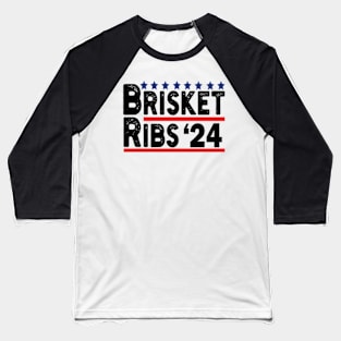 Brisket Ribs 2024 Baseball T-Shirt